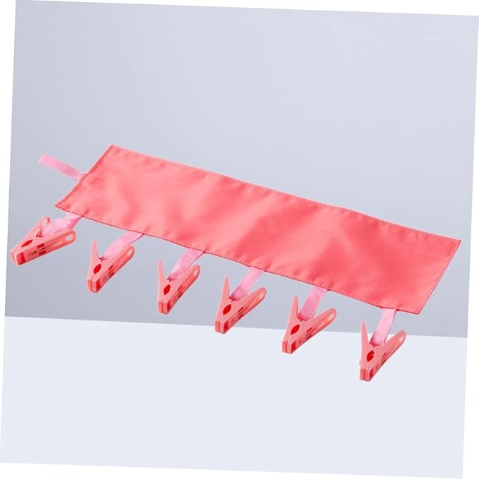 Cloth Hanger Rack Clips Portable Travel Laundry Organizer Foldable for Bathroom and Travel
