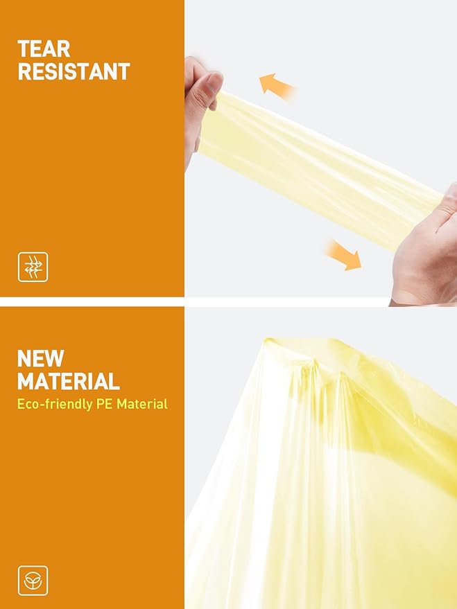 SaphiRose Disposable Rain Ponchos Emergency Clear Poncho