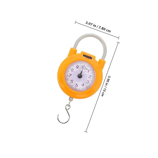 Portable Electronic Hanging Scale with Hook High Precision Small Travel Luggage Weight Scale for Suitcases and Fishing for Home and Outdoor Use