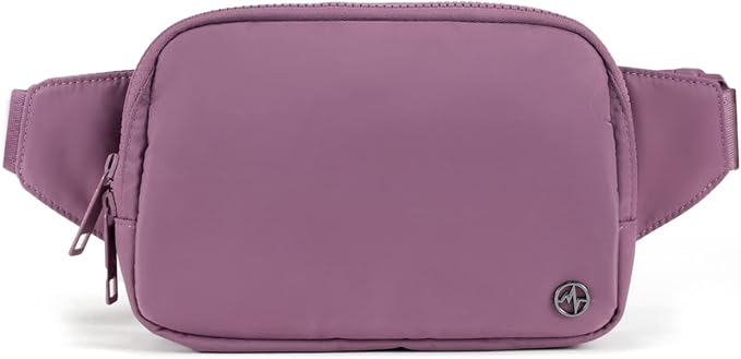 Pander Belt Bag Large 2L, Nylon Fanny Pack Purse for Women and Men with Adjustable Strap