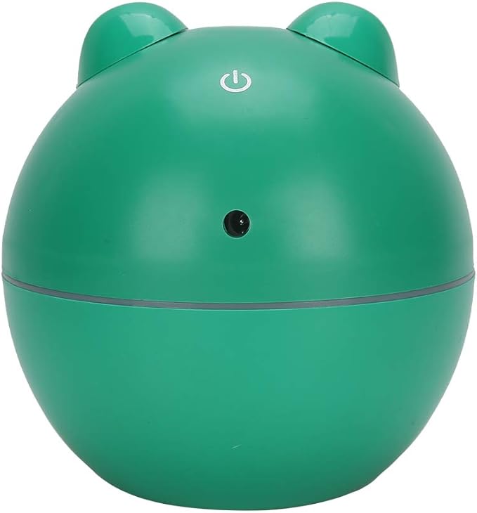 JTLB Portable Mini USB Mist Humidifier for Travel, Car, Office, Bedroom, Frog