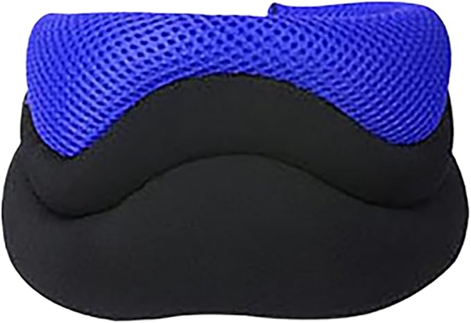 Vitavix Neck Support for Snoring, Necksupport - Never Snore Again, Relieve Injury Spine Pressure, Neck Brace for Sleeping, Adjustable Soft Foam Neck Brace Cervical Collar (Blue)