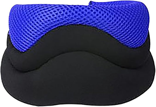 Vitavix Neck Support for Snoring, Necksupport - Never Snore Again, Relieve Injury Spine Pressure, Neck Brace for Sleeping, Adjustable Soft Foam Neck Brace Cervical Collar (Blue)
