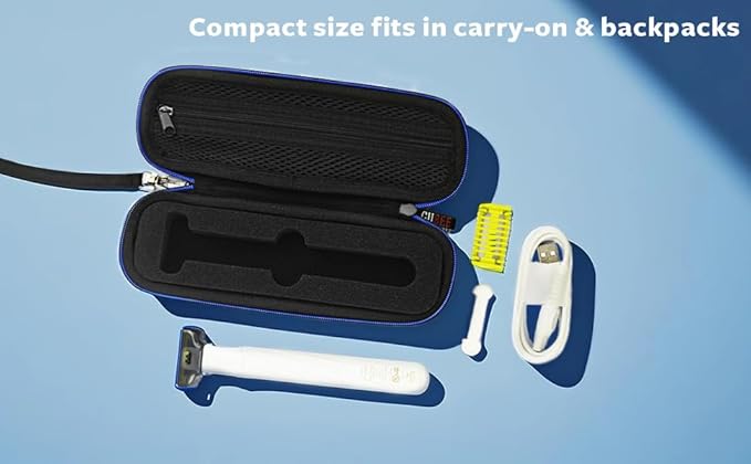GUBEE Hard Travel Case Bag for Philips Norelco OneBlade Intimate Razor Trimmer Shaver Model QP1924