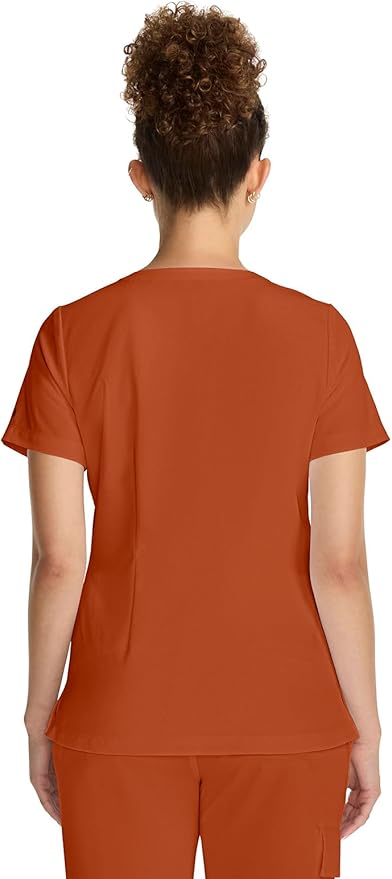 Healing Hands Women's Tops V-Neck Scrub Top Tuck-in with Welt Chest Pocket HH755