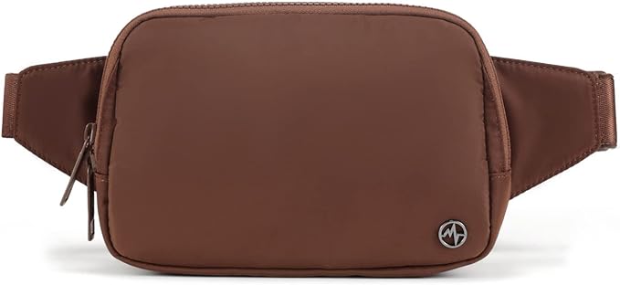 Pander Belt Bag Large 2L, Nylon Fanny Pack Purse for Women and Men with Adjustable Strap