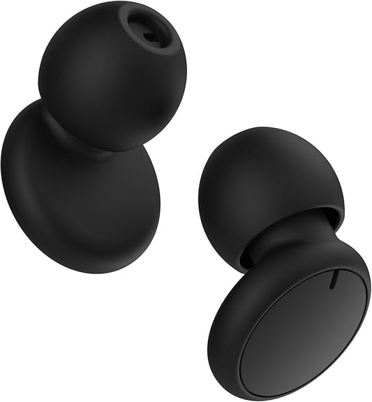 JUSTRVN Earplugs for Sleeping,Reusable Ear Plugs for Noise Reduction 30dB with Carrying Case,Hearing Protection Ear Plugs for Concert,Focus,Working,Studying&Sound Reduction