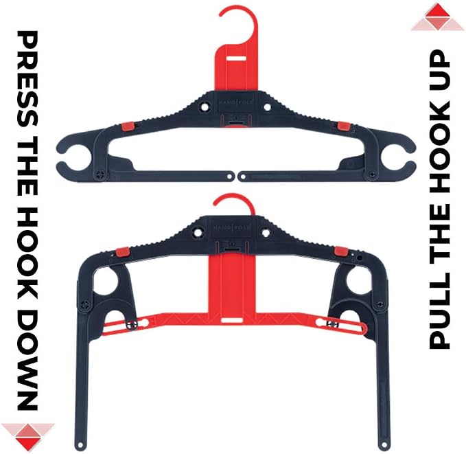 Travel Hangers | Space Saving Design|Lightweight | Prevents Wrinkles and Creases | 3 Pack