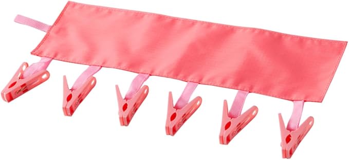 Cloth Hanger Rack Clips Portable Travel Laundry Organizer Foldable for Bathroom and Travel