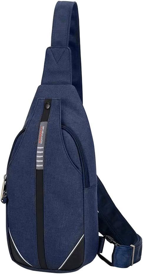 WATERFLY Mini Crossbody Sling Backpack Anti Theft Backpack for Traveling Chest Shoulder Bag