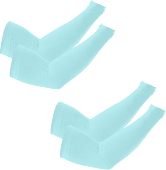 PFFY UV Protection Cooling Arm Sleeves for Men and Women UPF 50 Sun Sleeve