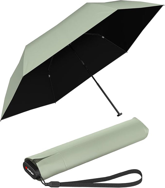 Knirps US.050 Ultra Light Pocket Size Manual Rain Umbrella with Carrying Case