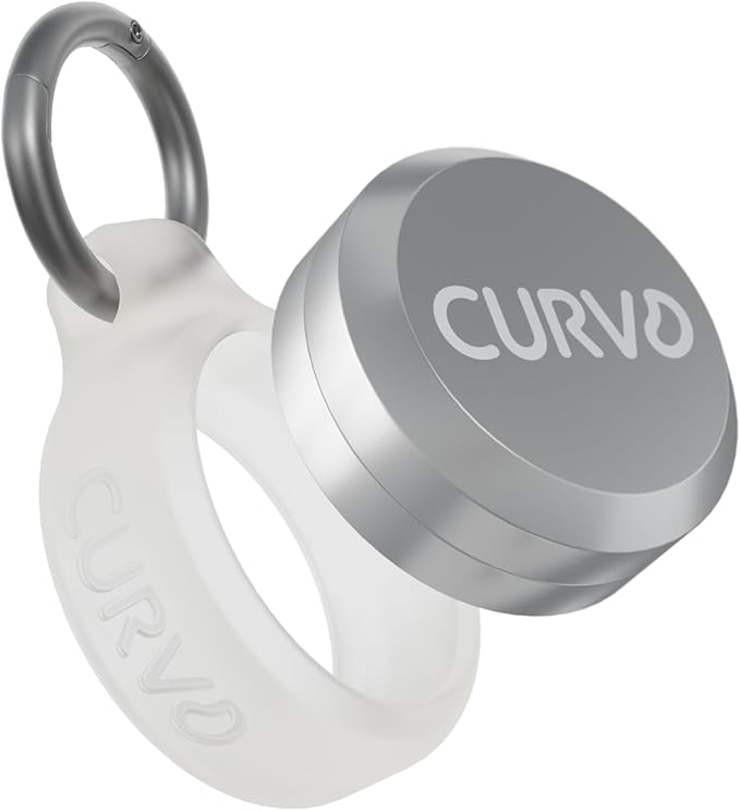 CURVD Premium Carrying Case Durable Travel Keychain Container, Medicine Pill Organizer, Travel Pill Box, Small Waterproof Holder for Pills, Earplugs, Compatible with Loop, Vibes & Eargasm
