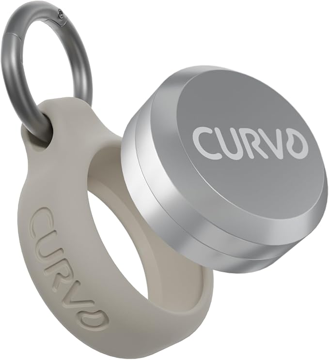 CURVD Premium Carrying Case Durable Travel Keychain Container, Medicine Pill Organizer, Travel Pill Box, Small Waterproof Holder for Pills, Earplugs, Compatible with Loop, Vibes & Eargasm