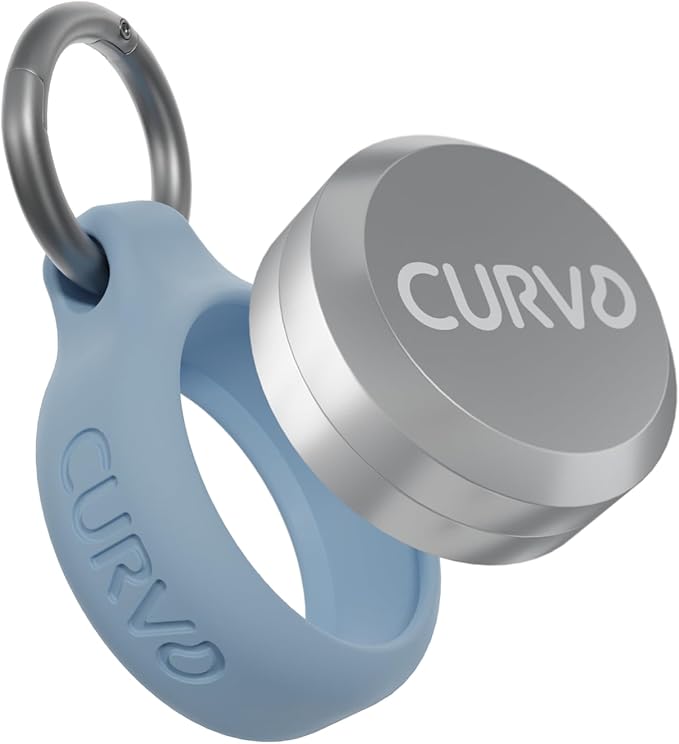 CURVD Premium Carrying Case Durable Travel Keychain Container, Medicine Pill Organizer, Travel Pill Box, Small Waterproof Holder for Pills, Earplugs, Compatible with Loop, Vibes & Eargasm
