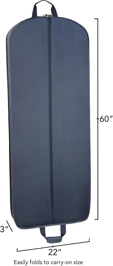 WallyBags® 60” Deluxe Travel Garment Bag