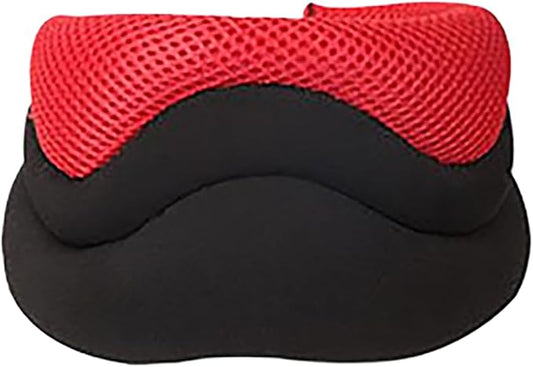 Vitavix Neck Support for Snoring, Necksupport - Never Snore Again, Relieve Injury Spine Pressure, Neck Brace for Sleeping, Adjustable Soft Foam Neck Brace Cervical Collar (Red)