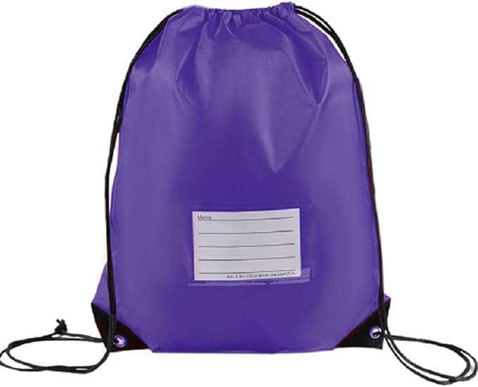 20 Pcs Drawstring Bags,Bulk Draw String Backpack, DIY Gym Sports Cinch Bag Sackpack for Women Men, Purple