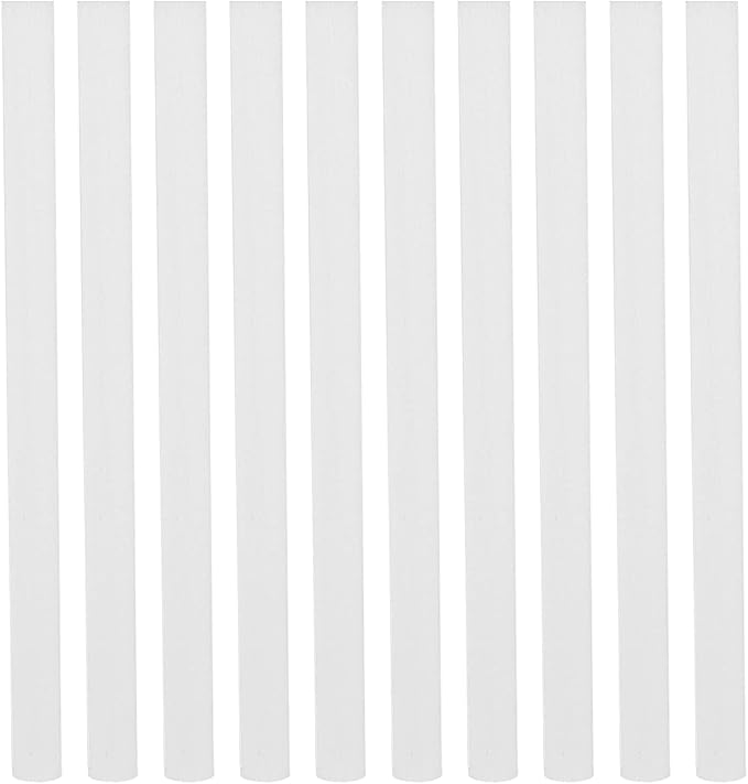 Humidifier Filter, 10 Pieces Cotton Refill Travel Mini Humidifier Filters Sticks Car Filters Replacement Parts for Portable Personal USB Powered Smart H20 in Office Bedroom(7 x 130mm)