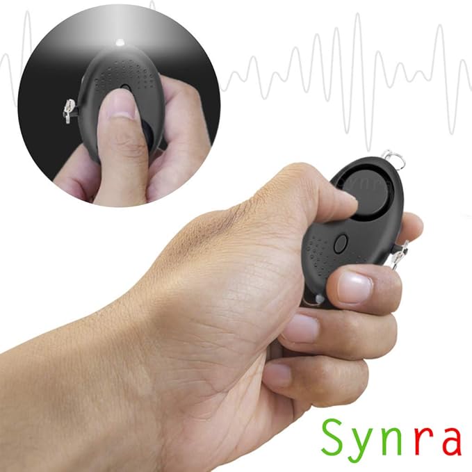 Personal Alarm, Loud Sound for Scaring Off Danger, Attach to Dog Leash, Pet Protection Device, Great for Morning & Late Night, Ideal for Walking Pets, Flashlight Attached for Evenings