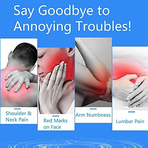 Inflatable Travel Pillow, Inflatable Travel Foot Rest Pillow, Leg Rest Pillow for Cars, Home, Office, Trains, Airplane, Grey