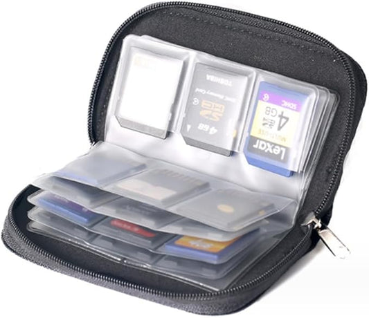 1pcs Memory Card Storage Carrying Pouch Case Holder Wallet For CF/SD/SDHC/MS/DS