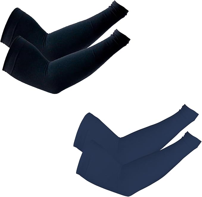 PFFY UV Protection Cooling Arm Sleeves for Men and Women UPF 50 Sun Sleeve