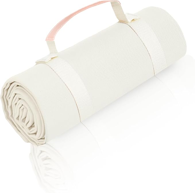 Kids Picnic Blanket, Kids Beach Mat – Medium 4’9” × 3’3” Compact Canvas, Easy to Fold & Carry
