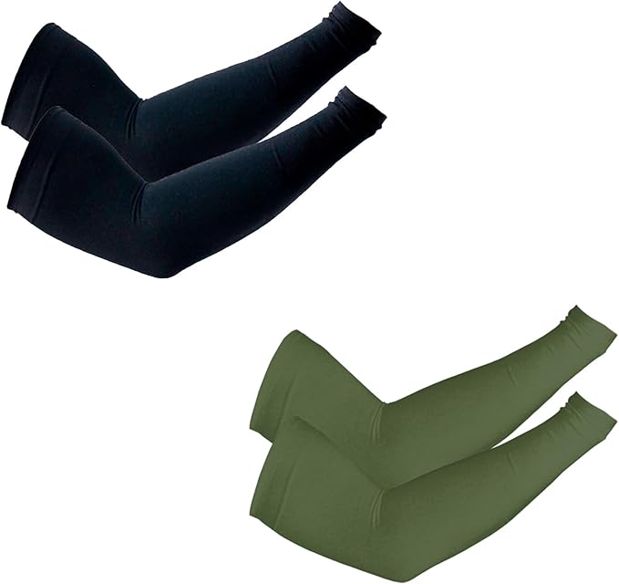 PFFY UV Protection Cooling Arm Sleeves for Men and Women UPF 50 Sun Sleeve