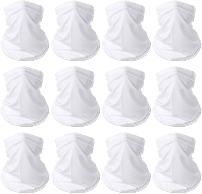 6 Pieces Summer Face Cover Scarf Mens Neck Gaiter For Men Women UV Protection Face Breathable Sun Protection Cycling Running