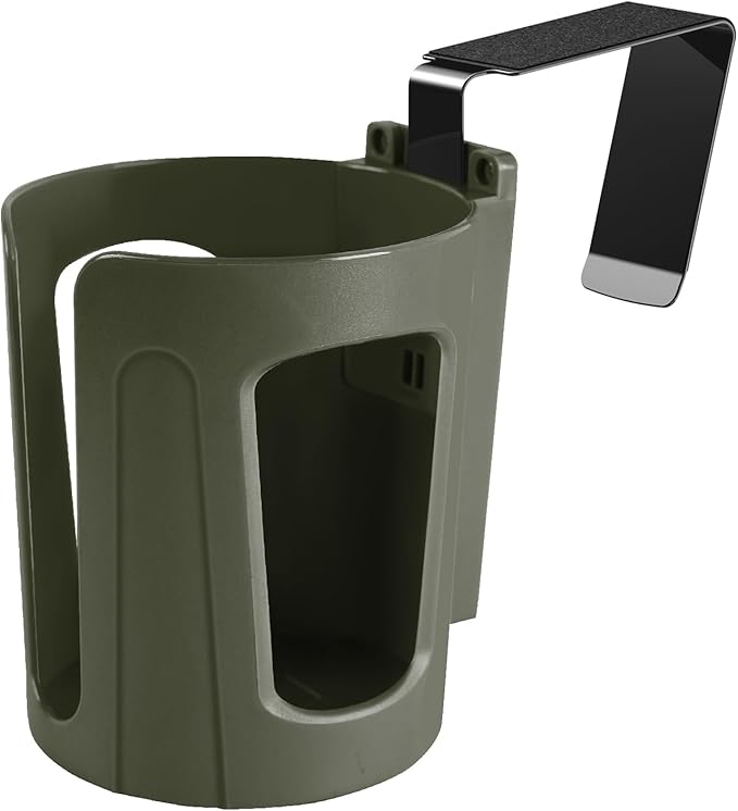 LITTLEMOLE Large Car Door Cup Holder, Vehicle Armrest Cup Holder for Almost Any Size Bottle or Can