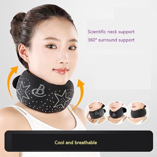 Sammons Preston Universal Contour Cervical Brace, Adjustable Hook and Loop Closure, For Neck Strain, Injury, or Post-Op Surgery, Relieves Neck Pain and Spine Pressure