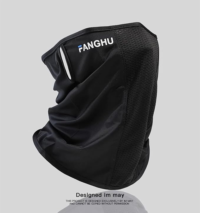 Summer UV Sun Protection Neck Gaiter for Men Women Cooling Breathable Face Mask Cover for Cycling Hiking