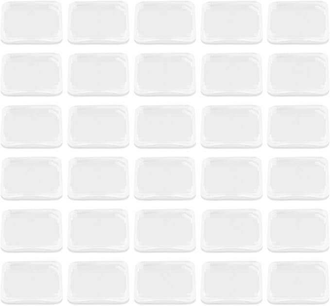 Plastic Case 100 Pcs SD Card Holder - Plastic Transparent Carrying Storage Transparent Memory Card case Holder Carrying Box Storage Boxes Sd