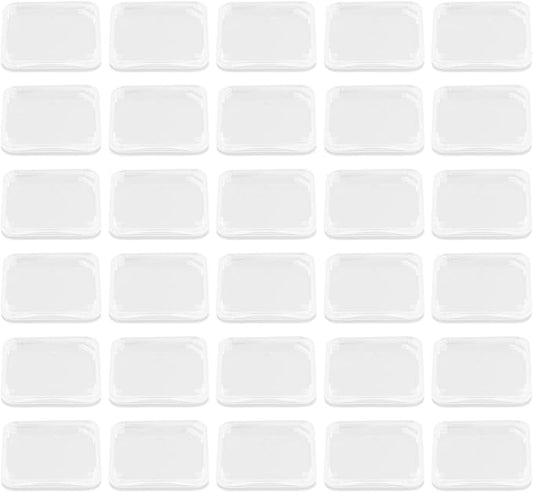 Plastic Case 100 Pcs SD Card Holder - Plastic Transparent Carrying Storage Transparent Memory Card case Holder Carrying Box Storage Boxes Sd