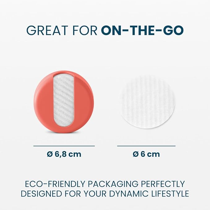 LastRound Reusable Makeup Remover Pads - 7 Washable Eco-Friendly Reusable Cotton Rounds for Face - Sustainable & Soft Cotton Face Pads for Facial Cleansing & Eye Makeup Removal - Travel Storage Case