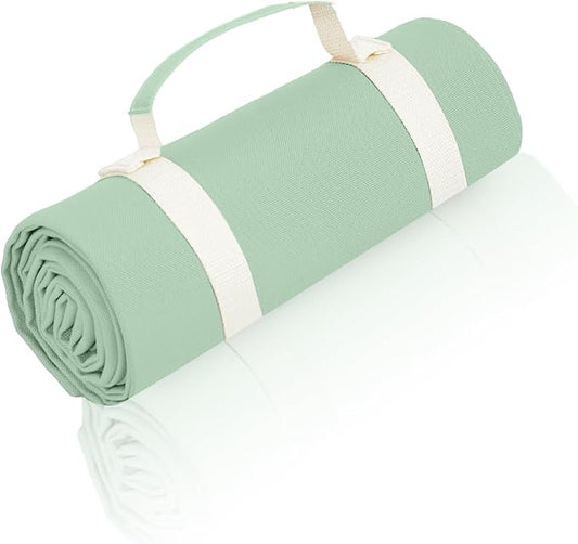 Kids Picnic Blanket, Kids Beach Mat – Medium 4’9” × 3’3” Compact Canvas, Easy to Fold & Carry