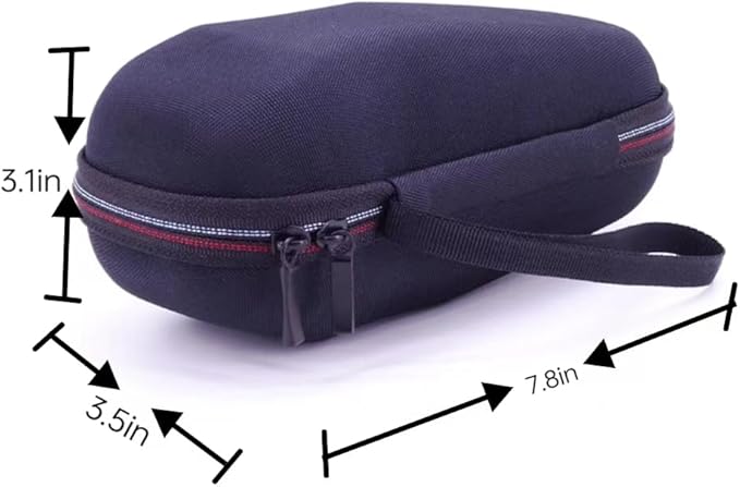 Hard Storage Case Compatible with Philips Norelco Shaver 2100 2300 3500 6800 3100 5500 5100 5300 5700 6880 7100 - Travel Carry Electric Razor Hard Case 1 Pack - Black