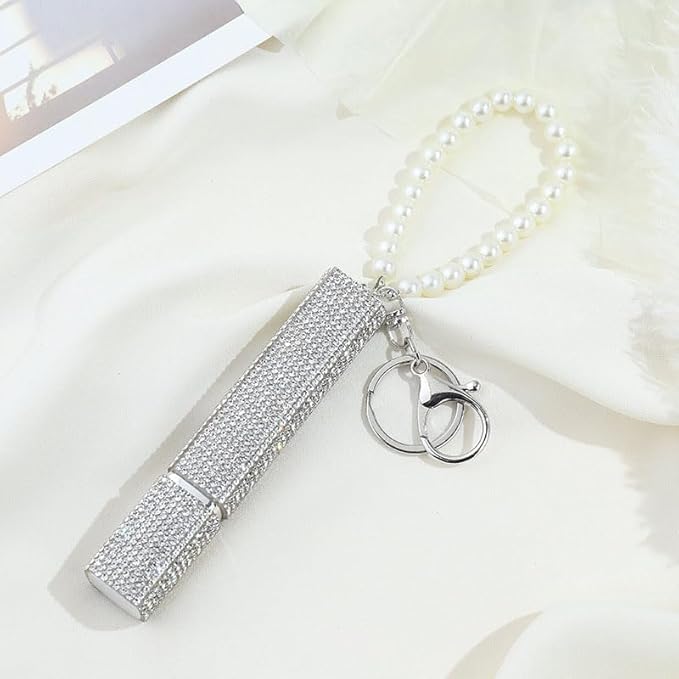 3 Pack Rhinestone Perfume Spray Bottle Crystal Travel Refillable Perfume Atomizer Bottle Portable Mini Perfume Spray Dispensers for Women 5 ML or 10 ML (3 Color B, 10 ML)