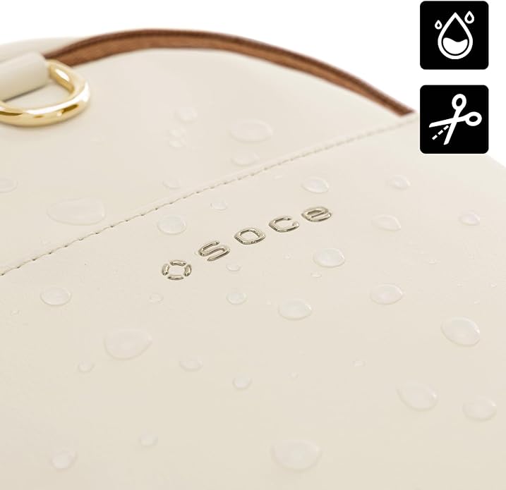 OSOCE Crossbody Bags for Women Sling Bag Anti Theft PU Leather Travel Chest Purse Small Adjustable Strap Fits Large Phone