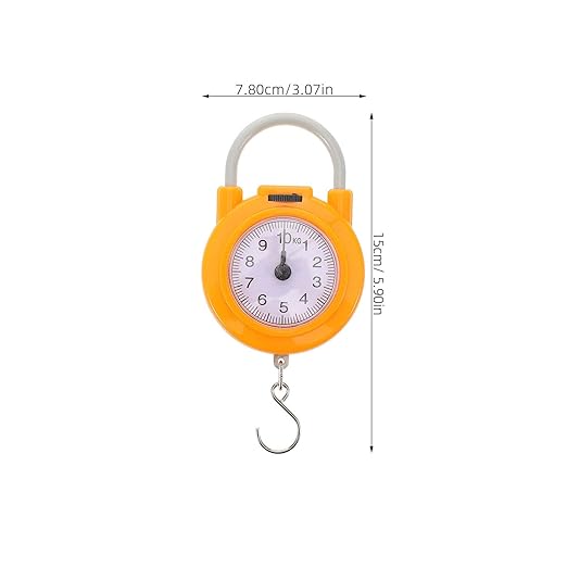 Portable Electronic Hanging Scale with Hook High Precision Small Travel Luggage Weight Scale for Suitcases and Fishing for Home and Outdoor Use