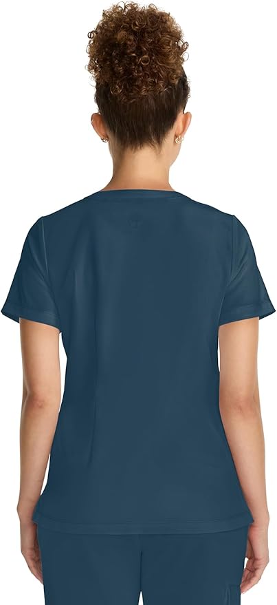 Healing Hands Women's Tops V-Neck Scrub Top Tuck-in with Welt Chest Pocket HH755