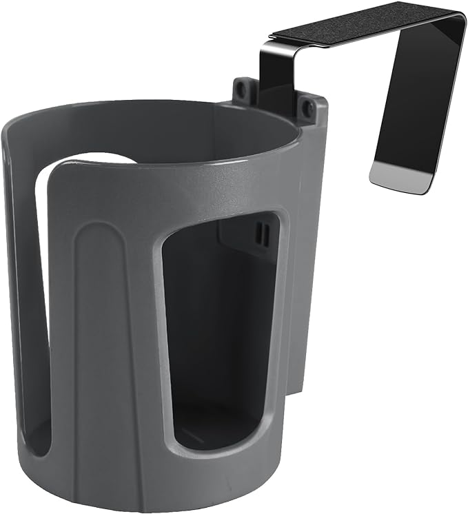 LITTLEMOLE Large Car Door Cup Holder, Vehicle Armrest Cup Holder for Almost Any Size Bottle or Can