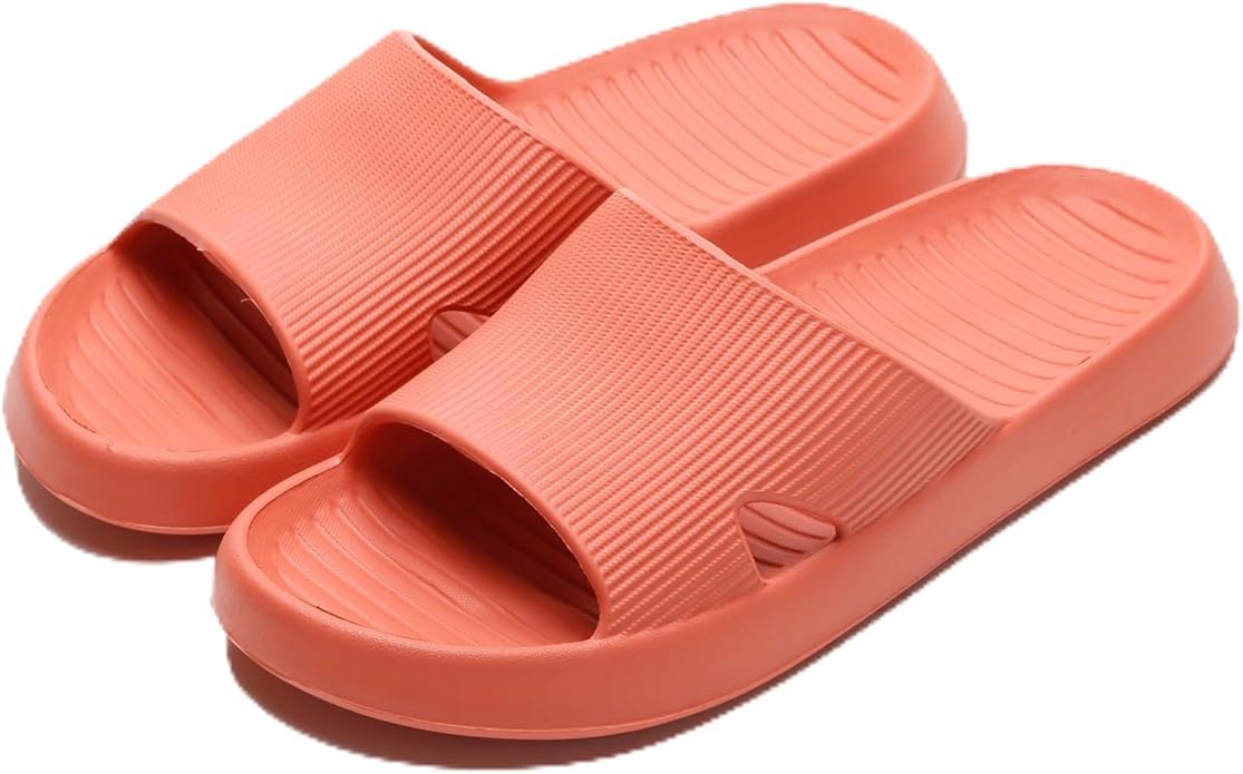 Anmerl Shower Shoes for Men and Women, Soft Lightweight Quick-Drying & Non-Slip House Slippers Slides for Bathroom, Pool, Beach, Indoor & Outdoor