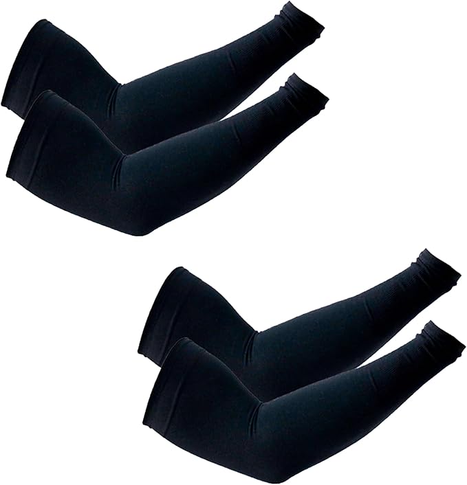 PFFY UV Protection Cooling Arm Sleeves for Men and Women UPF 50 Sun Sleeve