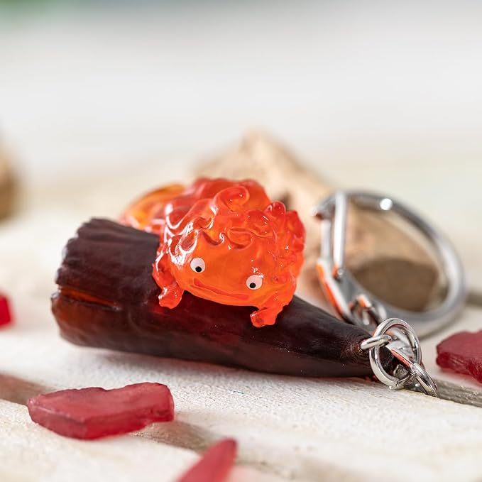 Studio Ghibli - Howl's Moving Castle - Hanging Calcifer, Benelic Key Chain