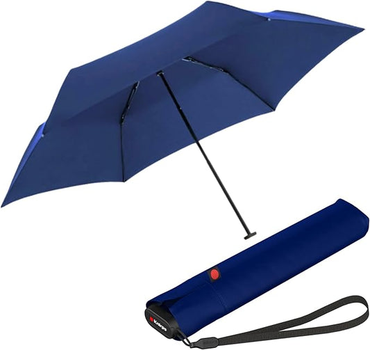 Knirps US.050 Ultra Light Pocket Size Manual Rain Umbrella with Carrying Case
