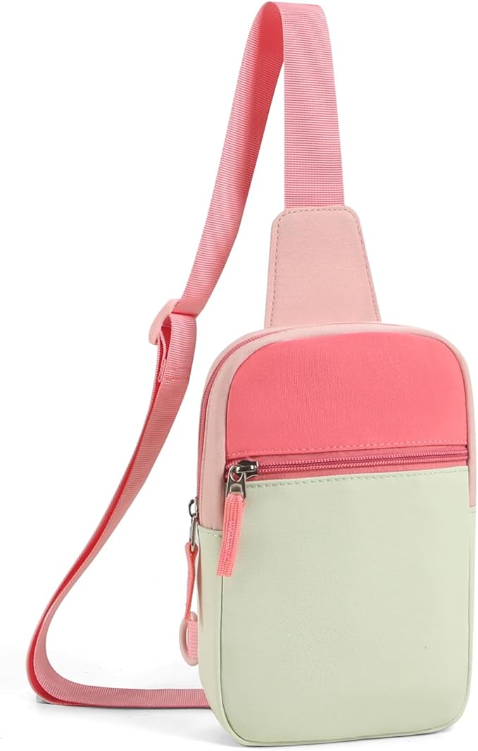 Birthday Gifts for 8 9 10 11 12 Year Old Teens Girls Kids, Fanny Pack Crossbody Bag Sling Belt Bags Purse, Dorm Travel Essentials for Girls Fashion, Preppy Tween Teen Girl Gift Trendy Stuff