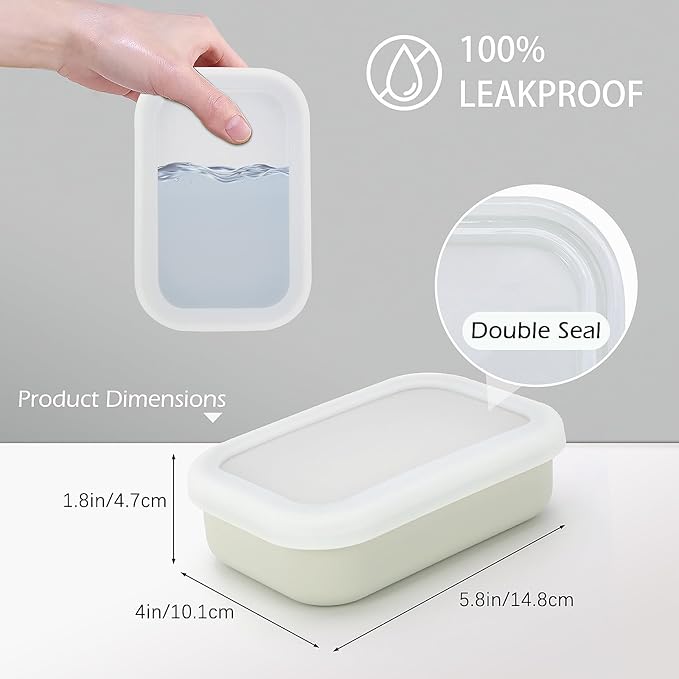 AIDIMMING Large Clear Lid Travel Soap Case, Leak-Proof Shampoo Bar Holder for Shampoo and Conditioner Bar Set, Container with Drain Pad for Oversized Handmade Bars, Travel Gym Camping, Clear&Offwhite