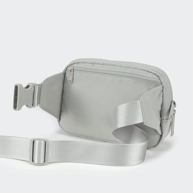 Pander Belt Bag Large 2L, Nylon Fanny Pack Purse for Women and Men with Adjustable Strap